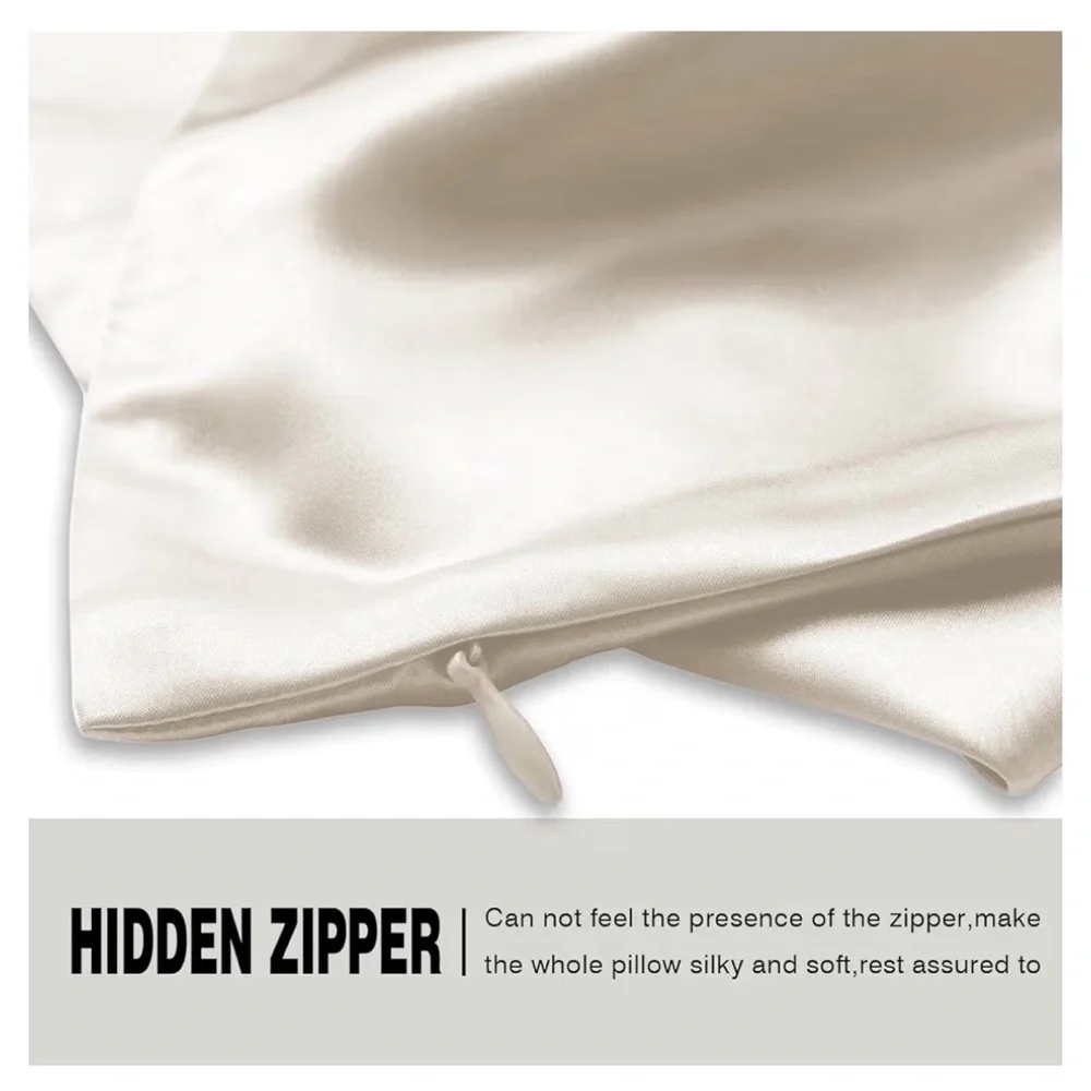 Ivory‎ Silk Pillowcase